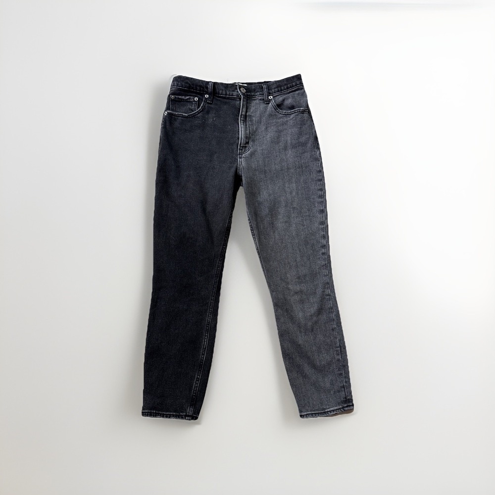 Abercrombie & Fitch Womens Jeans 27/4S The Skinny High Rise 2-tone Black & Gray
